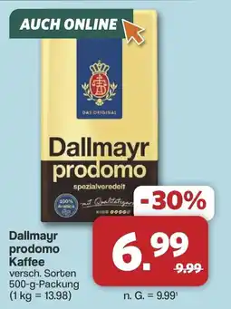Famila Nord West Dallmayr prodomo Kaffee Angebot