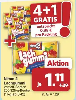 Famila Nord West Nimm 2 Lachgummi Angebot