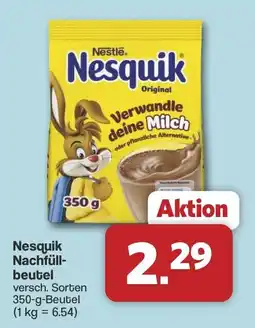Famila Nord West Nesquik Nachfüllbeutel Angebot