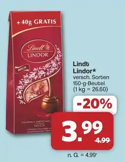 Famila Nord West Lindt Lindor Angebot