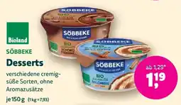 Denns BioMarkt Bioland SÖBBEKE Desserts Angebot