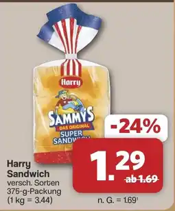 Famila Nord West Harry Sandwich Angebot