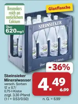 Famila Nord West Steinsieker Mineralwasser Angebot