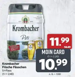 Famila Nord West Krombacher Frische Fässchen Angebot