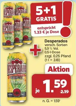Famila Nord West Desperados Original Angebot