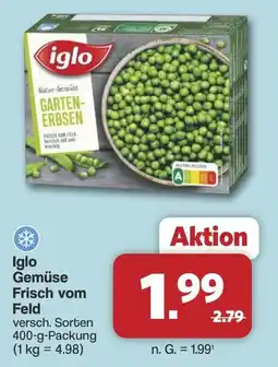 Famila Nord West iglo Gemüse Frisch vom Feld Angebot
