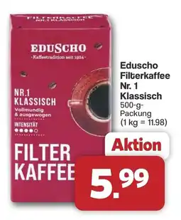 Famila Nord West Eduscho Filterkaffee Nr. 1 Klassisch Angebot