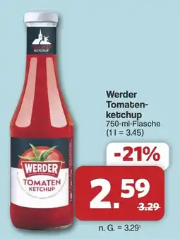 Famila Nord West Werder Tomatenketchup Angebot