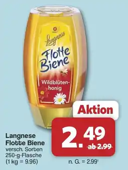 Famila Nord West Langnese Flotte Biene Wildblüten-honig Angebot