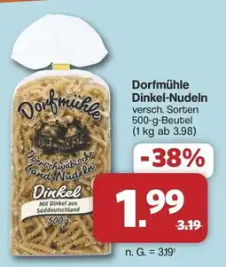 Famila Nord West DorfMühle Dinkel-Nudeln Angebot