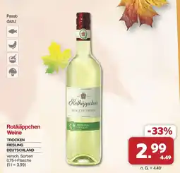 Famila Nord West Rotkäppchen Weine Angebot