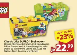 Famila Nord West LEGO Classic oder DUPLO® Steinebox* Angebot