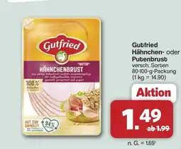 Famila Nord West Gutfried Hähnchen- oder Putenbrust Angebot