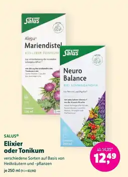 Denns BioMarkt Salus Elixier oder Tonikum Angebot