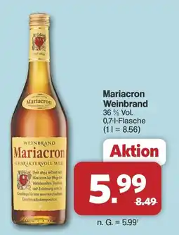 Famila Nord West Mariacron Weinbrand Angebot