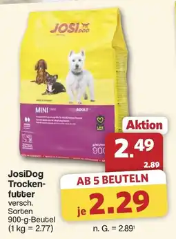 Famila Nord West JosiDog Trockenfutter Angebot