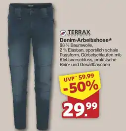 Famila Nord West TERRAX Denim-Arbeitshose* Angebot