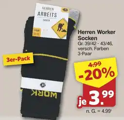 Famila Nord West Herren Worker Socken Angebot
