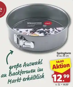 Famila Nord West Springform like Angebot