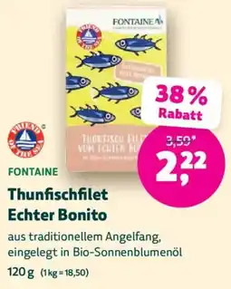 Denns BioMarkt FONTAINE Thunfischfilet Echter Bonito Angebot