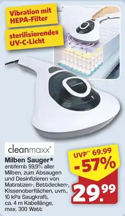 Famila Nord West Milben Sauger* cleanmaxx Angebot