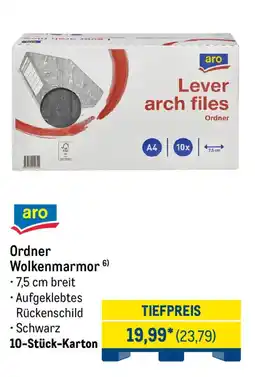 METRO aro Ordner Wolkenmarmor Angebot