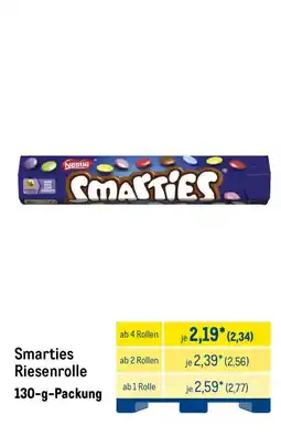 METRO Smarties Riesenrolle Angebot