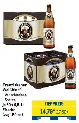 METRO Franziskaner Weißbier Angebot