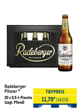 METRO Radeberger Pilsner Angebot