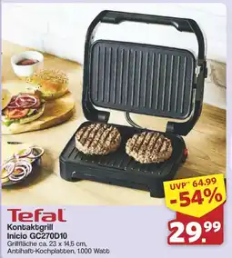 Famila Nord West Tefal Kontaktgrill Inicio GC270D10 Angebot