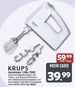 Famila Nord West KRUPS Handmixer 3 Mix 7000 Angebot