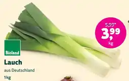 Denns BioMarkt Bioland Lauch Angebot