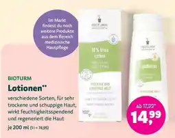 Denns BioMarkt BIOTURM Lotionen Angebot