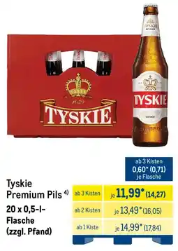METRO Tyskie Premium Pils Angebot