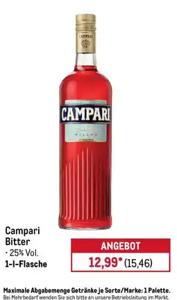 METRO Campari Bitter Angebot