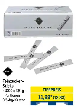 METRO RIOBA Feinzucker-Sticks Angebot