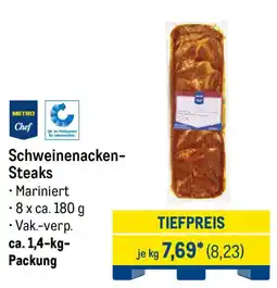 METRO METRO Chef Schweinenacken-Steaks Angebot
