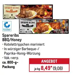 METRO Spareribs BBQ/Honey Angebot