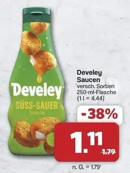 Famila Nord West Develey Süss-Sauer Sauce Angebot