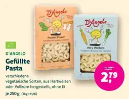 Denns BioMarkt D'ANGELO Gefüllte Pasta Angebot