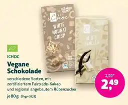 Denns BioMarkt ICHOC Vegane Schokolade Angebot