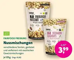 Denns BioMarkt FAIRFOOD FREIBURG Nussmischungen Angebot