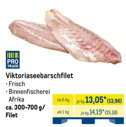 METRO Viktoriaseebarschfilet Angebot