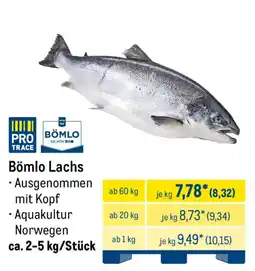 METRO Bömlo Lachs Angebot
