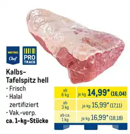 METRO Metro Chef Kalbs-Tafelspitz hell Angebot