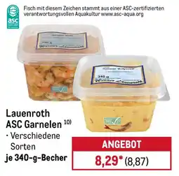 METRO Lauenroth ASC Garnelen Angebot