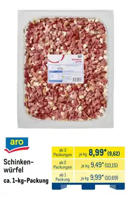 METRO aro Schinken-würfel Angebot