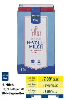 METRO METRO Chef H-Milch Angebot