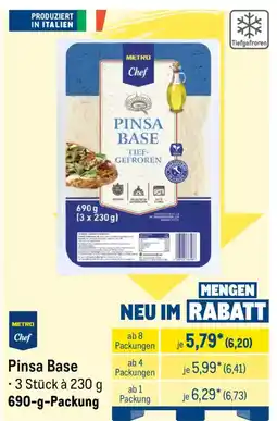 METRO Pinsa Base Angebot