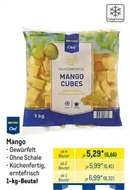 METRO METRO Chef Mango Cubes Angebot